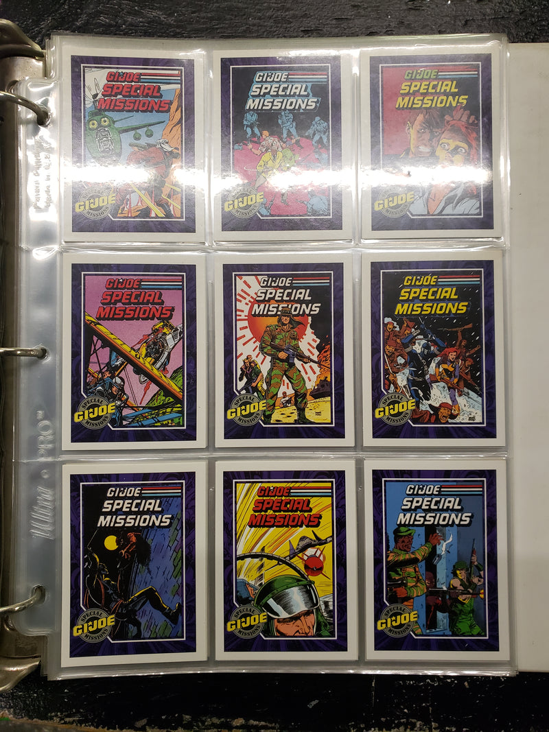 1991 Hasbro G.I. Joe Complete Trading Card Set