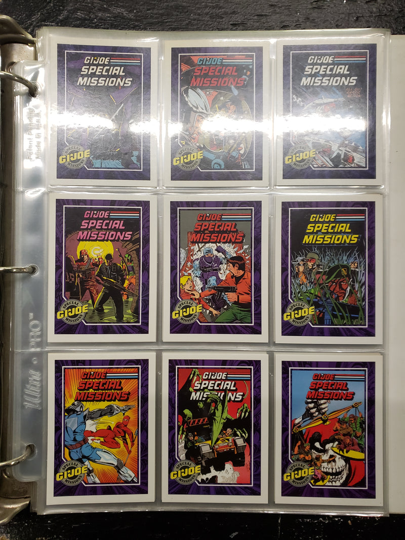 1991 Hasbro G.I. Joe Complete Trading Card Set