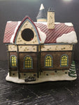 Norman Rockwell "Puppet Maker" ceramic building