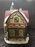 Norman Rockwell "Puppet Maker" ceramic building