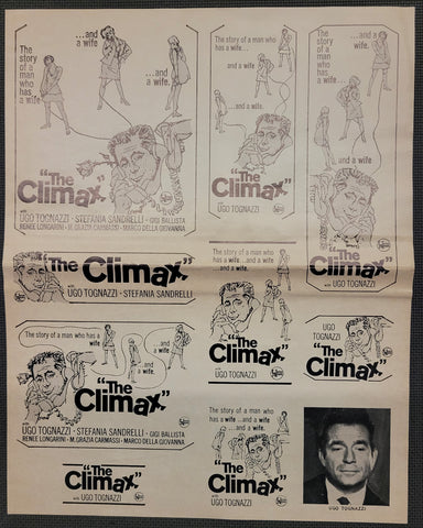 "The Climax" Original Movie Ad Clip Art Print