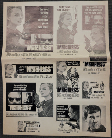 "Matchless" Original Movie Ad Clip Art Print