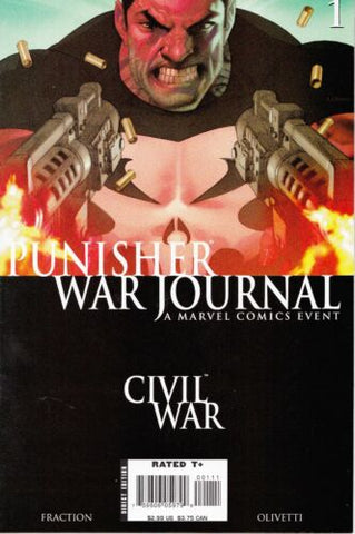 Punisher War Journal (vol 2) Civil War #1 NM