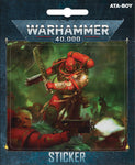 Warhammer 40K Blood Angels Stickers