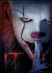 IT Movie 2017 Pennywise and Logo Magnet 2.5" x 3.5"