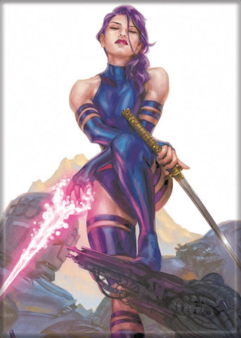 Marvel X-Men Psylocke Mercado Magnet