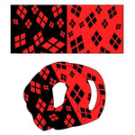 DC Comics Harley Quinn Allover Logo Print Design Viscose Scarf