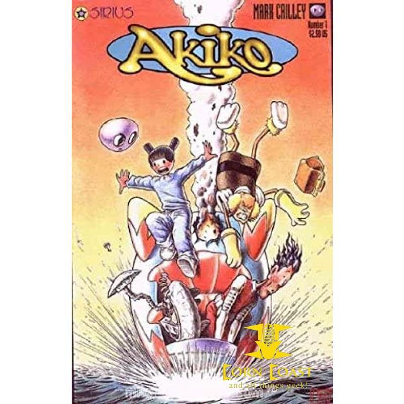 Akiko (1996) #1 VF - Corn Coast Comics
