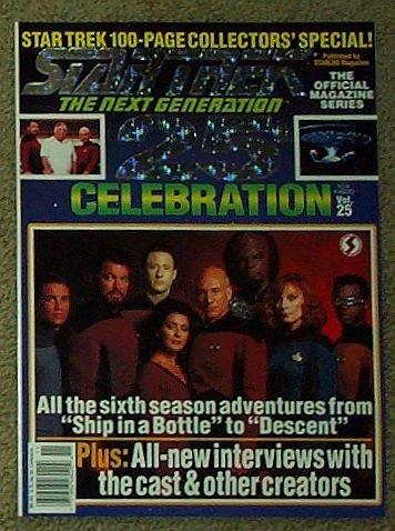 Star Trek The Next Generation #25 magazine