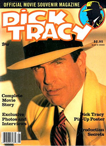 Dick Tracy Official Movie Souvenir Magazine FN