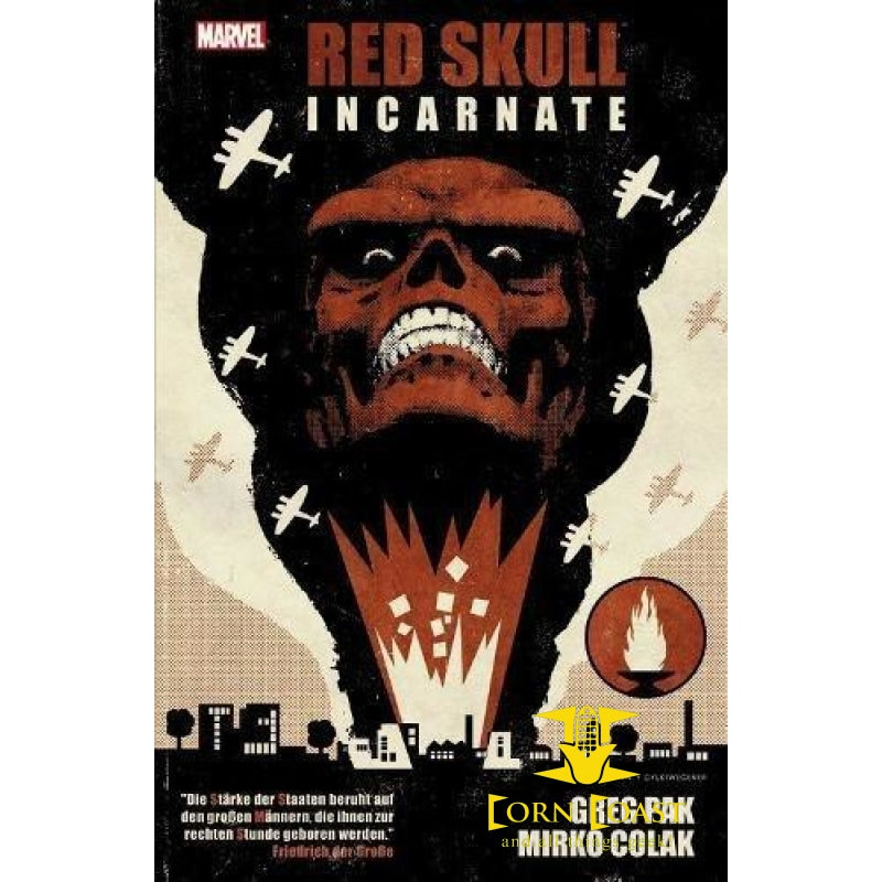 Captain America: Red Skull - Incarnate Paperback - Corn Coast Comics