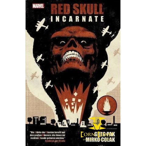 Captain America: Red Skull - Incarnate Paperback - Corn Coast Comics