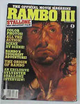 Rambo III Official Movie Magazine