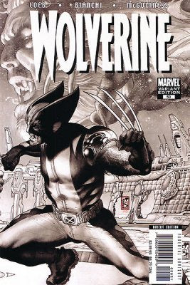 Wolverine (vol 3) #50 Black and White var NM