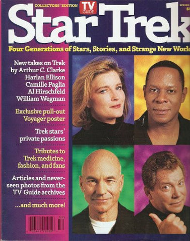 TV Guide Star Trek Four generations of stars, stories, and strange new worlds magazine