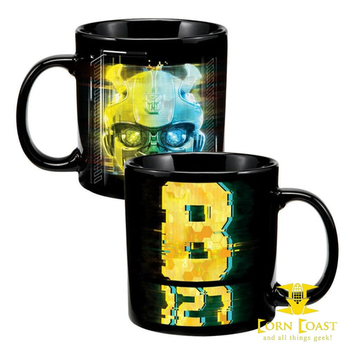 Transformers Bumble Bee B-127 20 oz. Heat Reactive Ceramic Mug - Corn Coast Comics