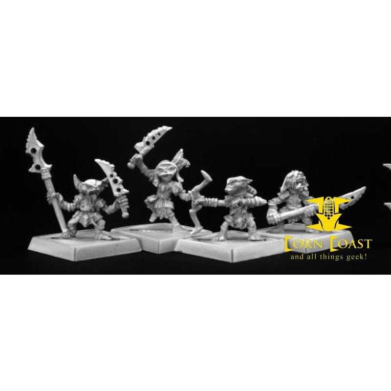 Goblin Warriors (4) Pathfinder - Corn Coast Comics
