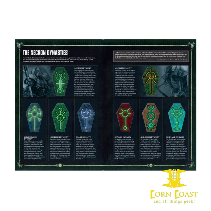 Codex: Necrons Warhammer 40K - Corn Coast Comics