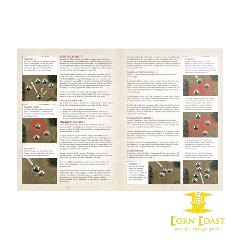 Middle-Earth™ Strategy Battle Game Rules Manual HC - Corn Coast Comics