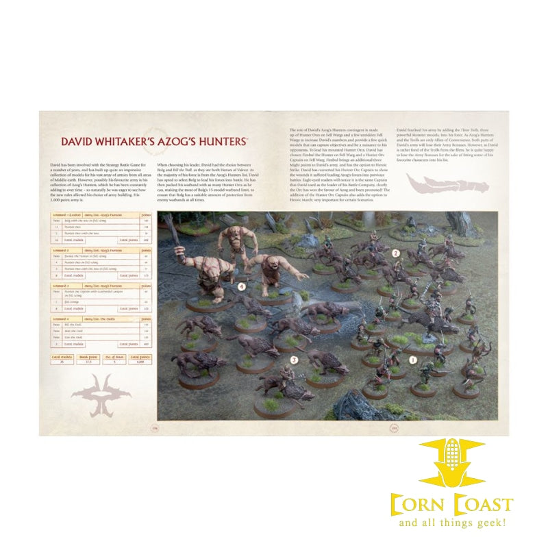 Middle-Earth™ Strategy Battle Game Rules Manual HC - Corn Coast Comics