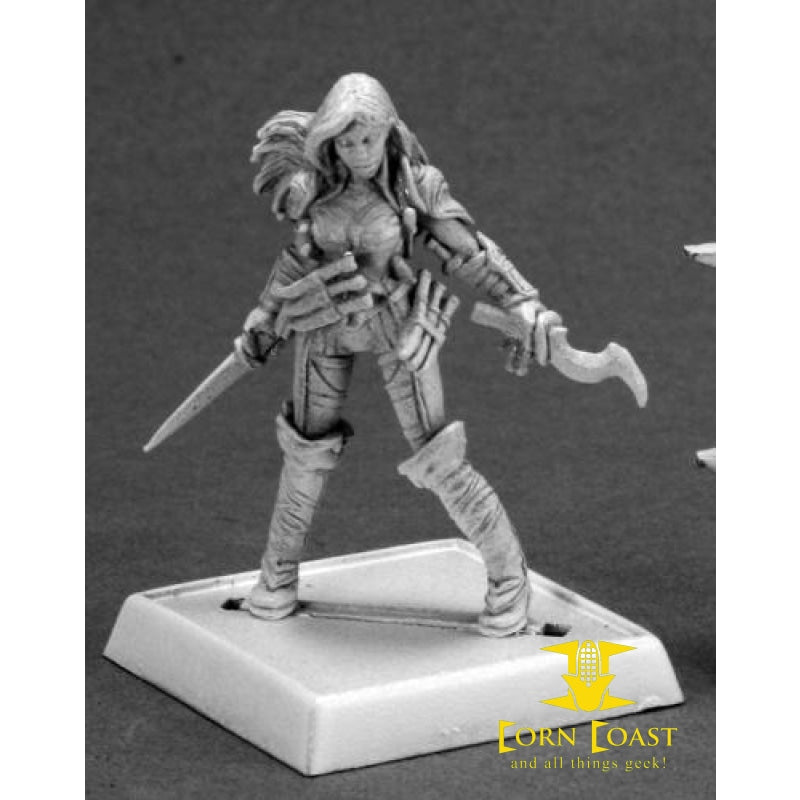 Cleric of Calistria Pathfinder mini - Corn Coast Comics