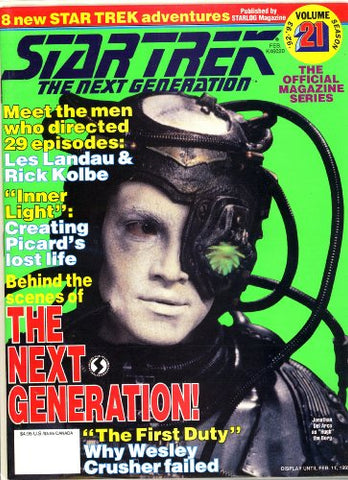 Star Trek The Next Generation #21 magazine