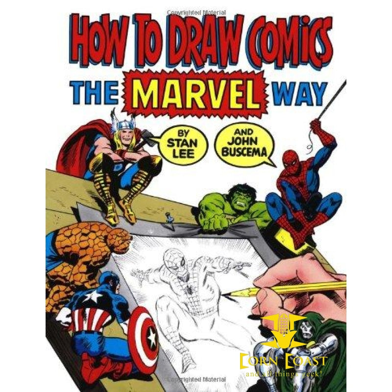 How To Draw Comics The Marvel Way Paperback - Corn Coast Comics