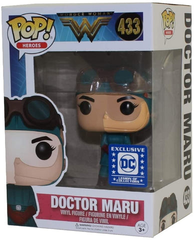 POP WONDER WOMAN DR MARU VINYL FIG DC LEGION OF COLLECTORS EXCLUSIVE