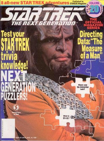 Star Trek The Next Generation #20 magazine