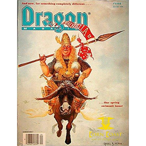Dragon Magazine, #144 Paperback magazine - Corn Coast Comics