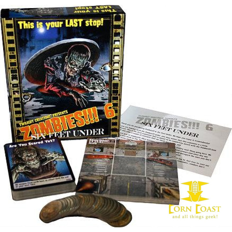 Zombies 6 Six Feet Under - TWILIGHT CREATIONS, INC. - Corn Coast Comics