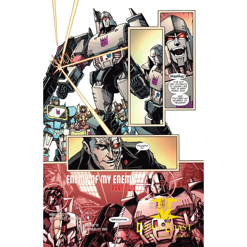 TRANSFORMERS VS TERMINATOR #2 (OF 4) CVR A FULLERTON