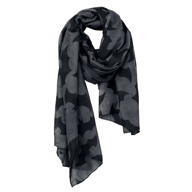 DC Comics Batman Allover Logo Print Design Viscose Scarf