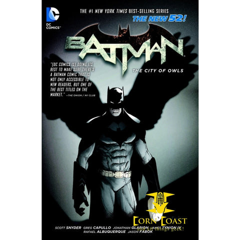 Batman Vol. 2: The City of Owls (The New 52) HC - Corn Coast Comics