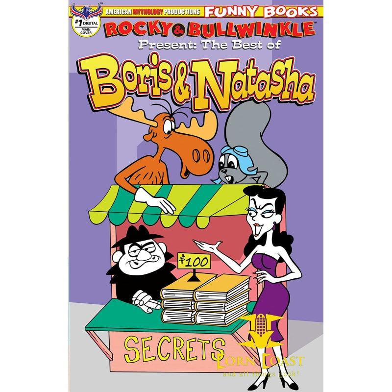Rocky & Bullwinkle #1: Best of Boris & Natasha - Corn Coast Comics