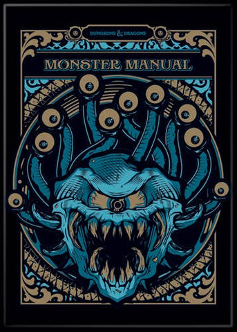 Dungeons & Dragons Spec Ed Monster Manual Magnet 2.5" x 3.5"