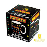Paladone Pac-Man: Glossary Heat Change Mug - Corn Coast Comics