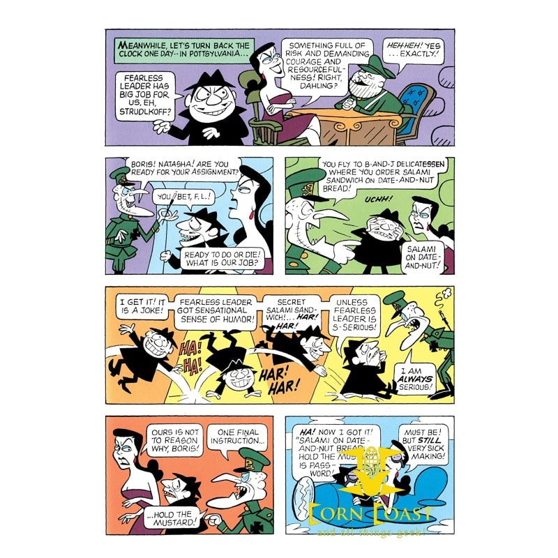 Rocky & Bullwinkle #1: Best of Boris & Natasha - Corn Coast Comics