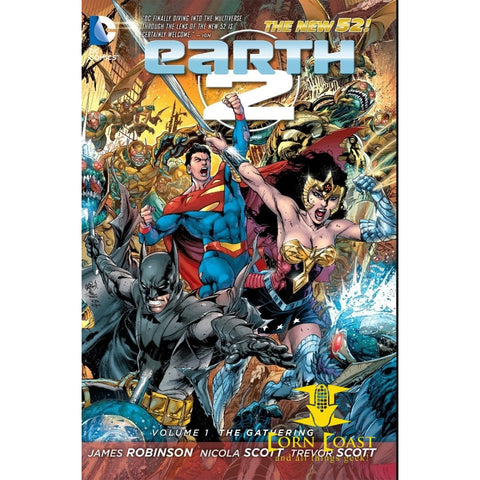 Earth 2 Vol. 1: The Gathering (The New 52) HC - Corn Coast Comics