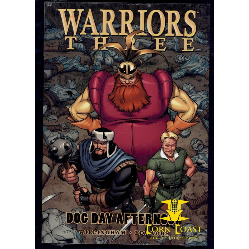 Warriors Three Dog Day Afternoon Sealed Hardcover HC Graphic Novel Marvel Comics - Corn Coast Comics