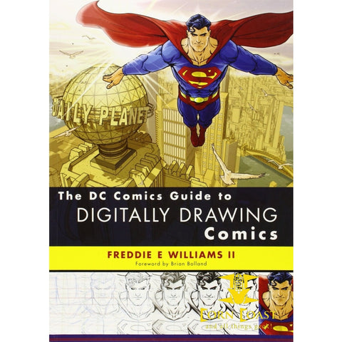 The DC Comics Guide to Digitally Drawing Comics Paperback - Corn Coast Comics