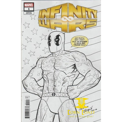 Infinity Wars (2018 Marvel) #1 Black & White Party Variant Cover NM