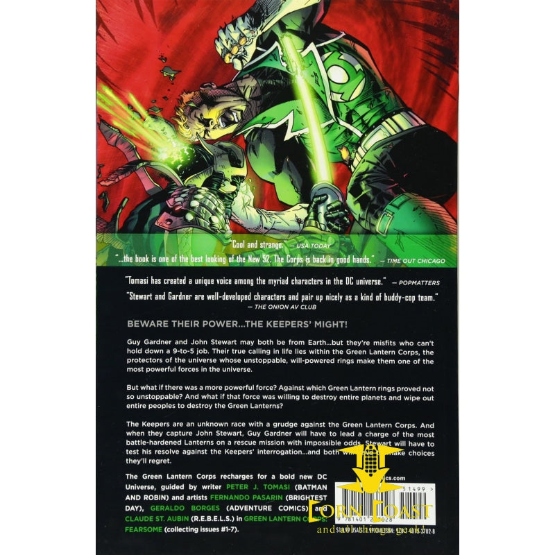 Green Lantern Corps Vol. 1: Fearsome (The New 52) HC - Corn Coast Comics