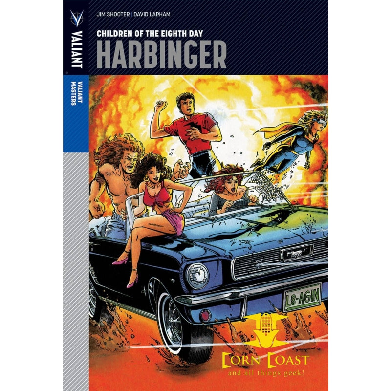 Valiant Masters: Harbinger Volume 1 – Children of the Eighth Day HC Hardcover - Corn Coast Comics
