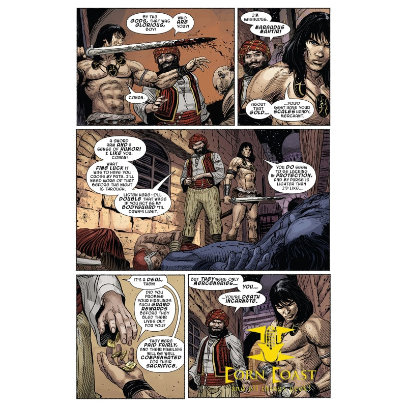 SAVAGE SWORD OF CONAN #7 PHILIP TAN VAR