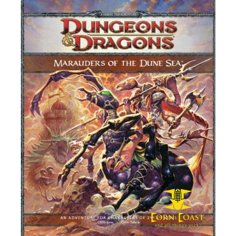 Marauders of the Dune Sea: A 4th Edition D&d Adventure ("Dungeons & Dragons") - Corn Coast Comics