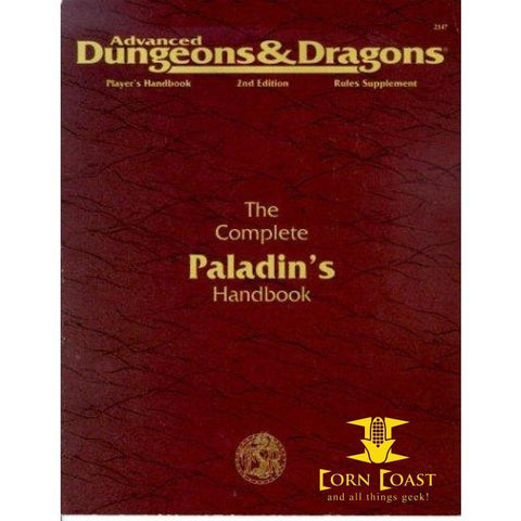 AD&D Complete Paladin's Handbook (Advanced Dungeons & Dragons 2nd Edition) by C.Anthony Pryor (1994-12-31) - Corn Coast Comics