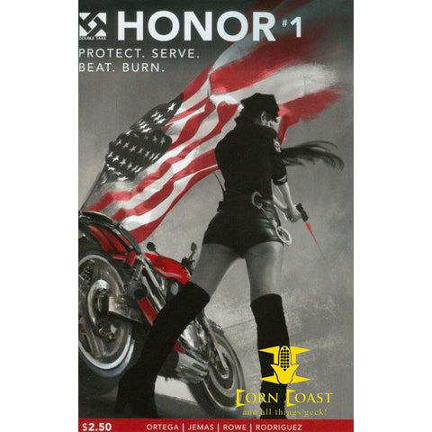 Honor Vol 1 Double Take Night Of The Living Dead Universe Graphic Novel TPB Fire Protect. Serve. Beat. Burn - Corn Coast Comics