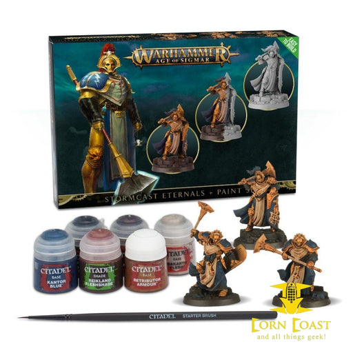 Stormcast Eternals + Paint Set - Corn Coast Comics