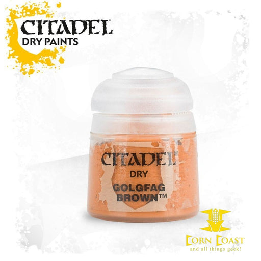 Citadel Golgfag Brown dry paint - Corn Coast Comics